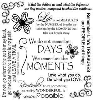Moments Life Quote