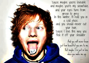 Ed Sheeran - Wake Me Up by MonAmour2012x