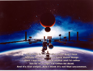 space station wallpaper freedom quotes