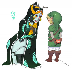 Midna X MiniLink by ManiacPaint