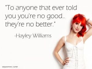 hayley williams, my idol, paramore, quote, text