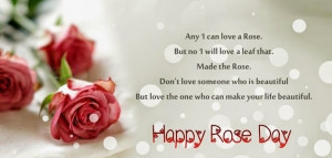 Happy Rose Day Quotes and messages