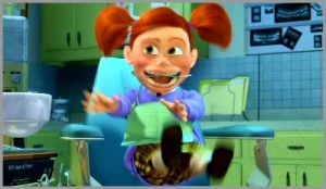 next morning cray oh my god darla from finding nemo