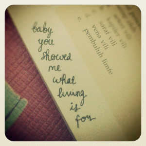 crazier, deep, handwriting, live, love, lyric, quotes, song, sweet ...