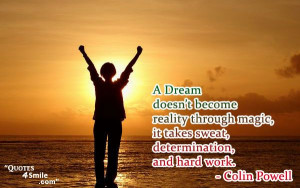 Dream True Determination...