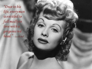 celebrity famous actress hollywood legend lucy lucille ball red head ...