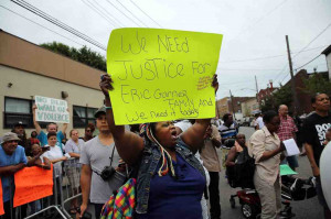 Protesters for Garner. Photo: Spencer Platt/2014 Getty Images
