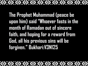 Ramadan/fasting