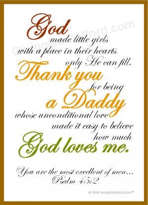 Daddy's Little Girl Poems