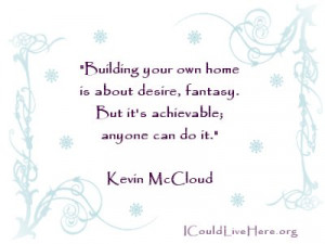 Building Your Own Home - Quote