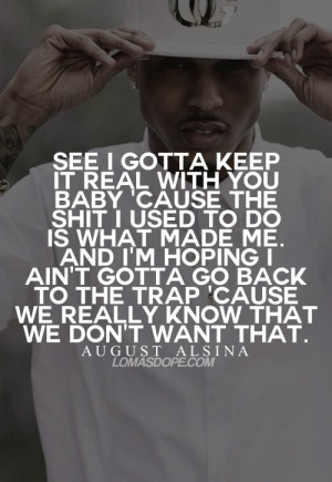 august alsina quotes