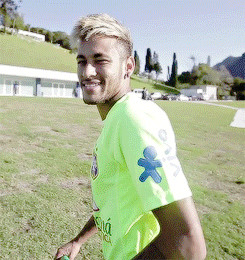 Aww so cute neymar jr | via Tumblr on We Heart It .