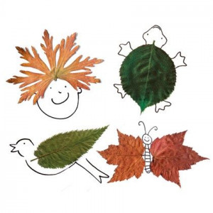 Fall Foliage Arts and Crafts Using Leaves Crafts For Kid, Fall Leaves ...