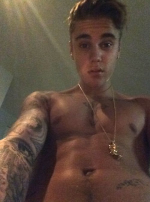 Justin Bieber ist auf einem neuen Selfie wahrscheinlich nackt
