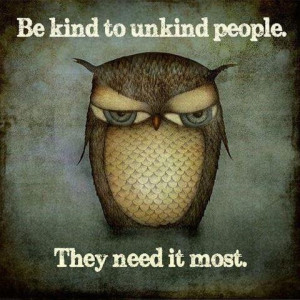 Owl wisdom!