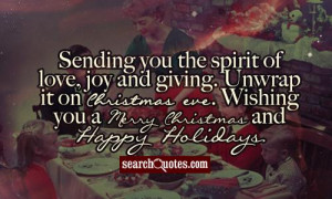 Merry Christmas Wishes Quotes & Sayings