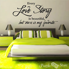 ... Vinyl Art Letters Home Wall Bedroom Room Quote Decal Sticker Decor