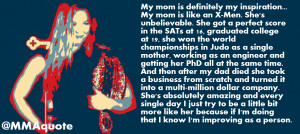 Ronda Rousey: My mom is my biggest inspiration