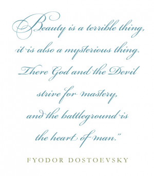 dostoevsky was onto something vinyl wall dostoevsky quotes brothers ...