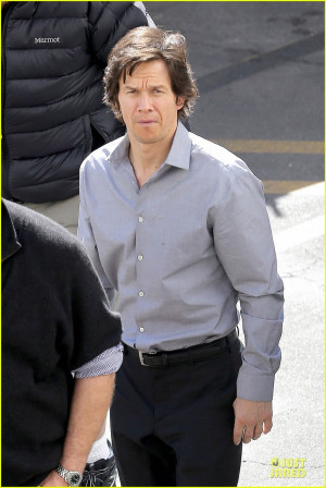 Mark Wahlberg: All Ruffled Up By Michael K. Williams on 'The Gambler'!
