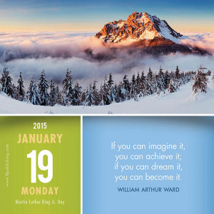 Soar to Success Desk Calendar