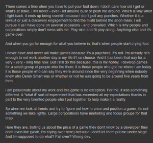 Game Dev Derek Smart (Again) Responds To A Negative Review By Making ...