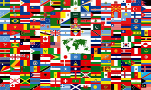 The World Flag was created as a Visual Catalyst. It fly(s) as a ...