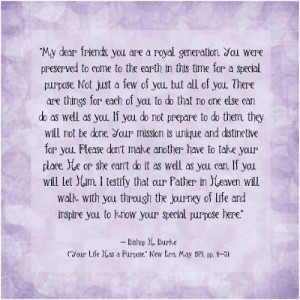 Recognizing Our Individual Worth Handout 2