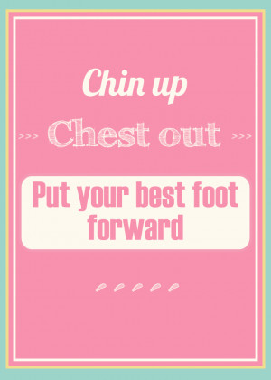 quote journaling cards and print: put your best foot forward ...