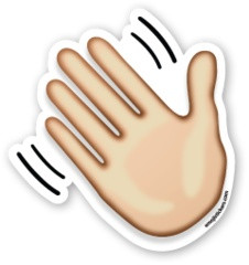 Emoji Peace Hand Sign
