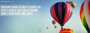 Dreams Facebook Profile Cover Photo