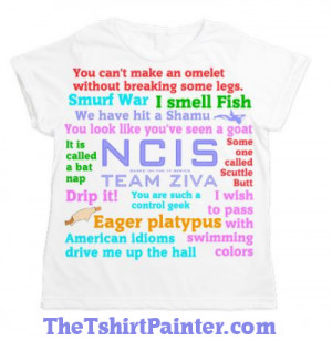 Comments Off on NCIS Ziva Quotes Apparel