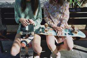 cute skate girls