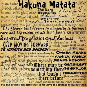 Compilation of Disney quotes