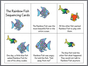 Rainbow Fish Activities The rainbow fish!