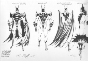 Batman costume design