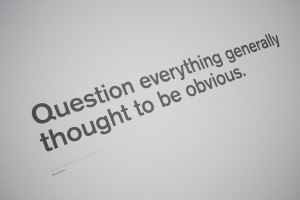 ... generally thought to be obvious.” #inspiring #quote from Dieter Rams