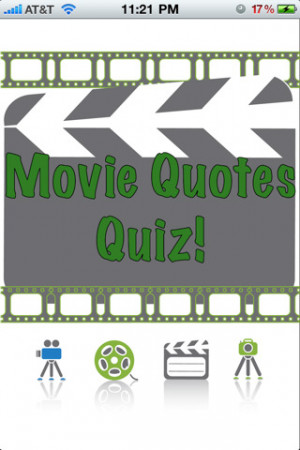 Famous Movie Quote Quiz