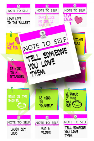 Post It Notes Sayings