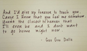 SUCH A GOOD SONG!** Iris - Goo Goo Dolls