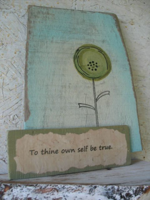 ... art primitive Rustic recycled wood sign quote by lazydazefarm, $25.00