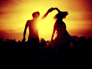 beautiful, dance, light, photography, sunset