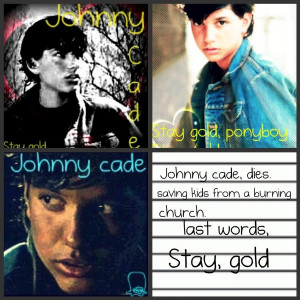 Johnny Cade The Outsiders Johnny cade by