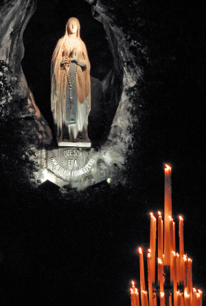 Related Pictures our lady of lourdes white statue 94255lg jpg