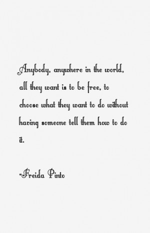 Freida Pinto Quotes amp Sayings