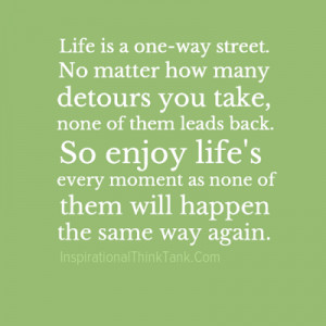 Life Quotes The Picture Street With Encouraging Quote About