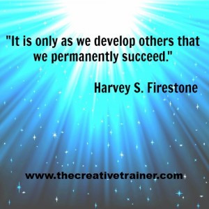 Manufacture Your Day by DEVELOPING OTHERS