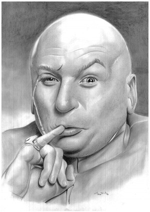 Dr Evil Wallpaper Dr evil by donchild