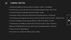 Screenshots Famous Success Quotes