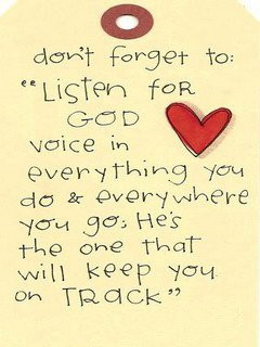 Listen For God Mobile Wallpaper